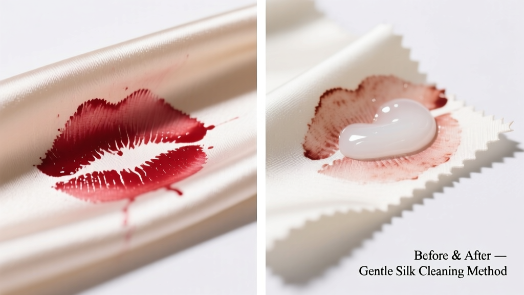 How to Remove Lipstick from Silk Without Damage