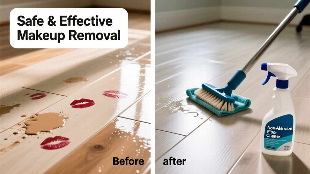 How to Remove Makeup from Laminate Flooring Safely