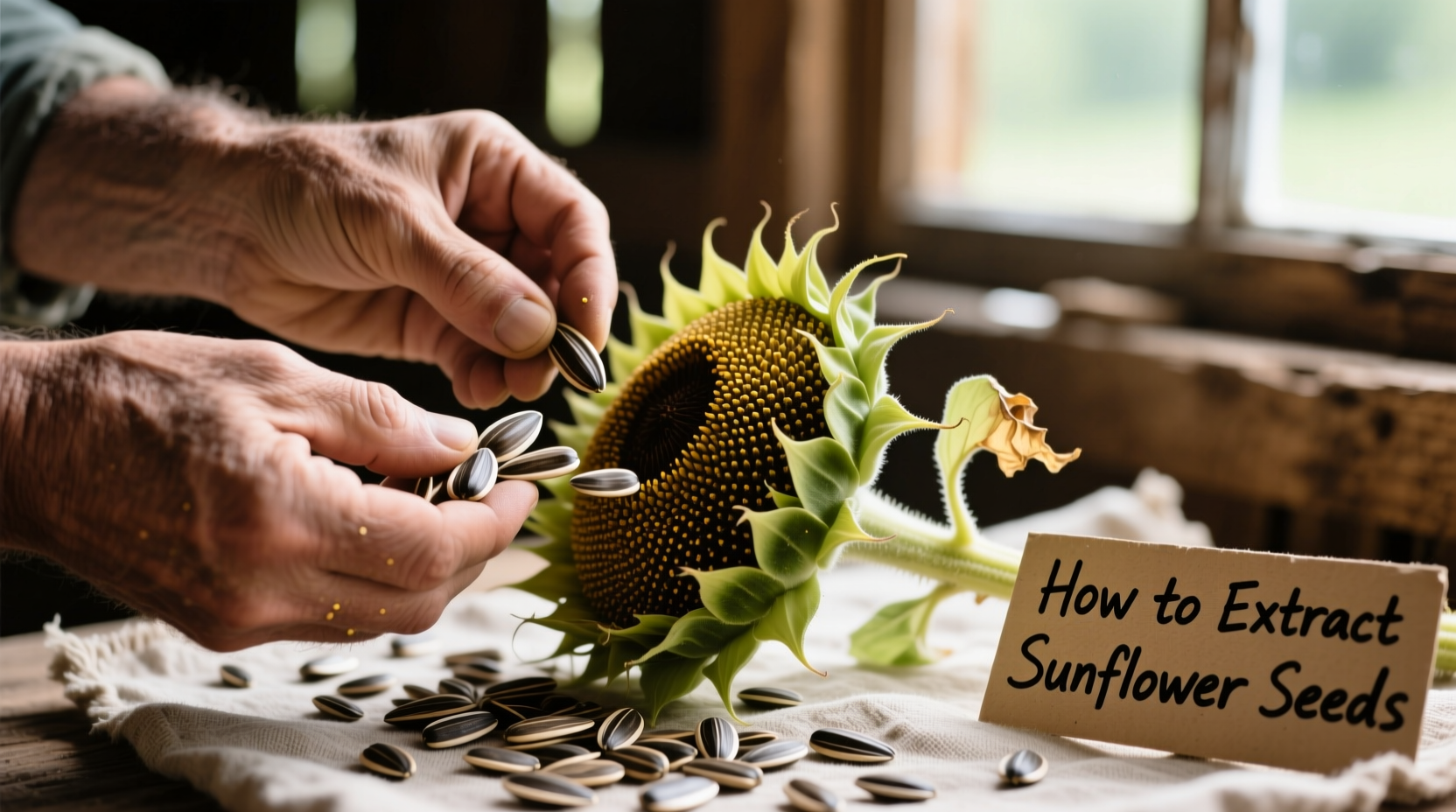 sunflower seeds how to