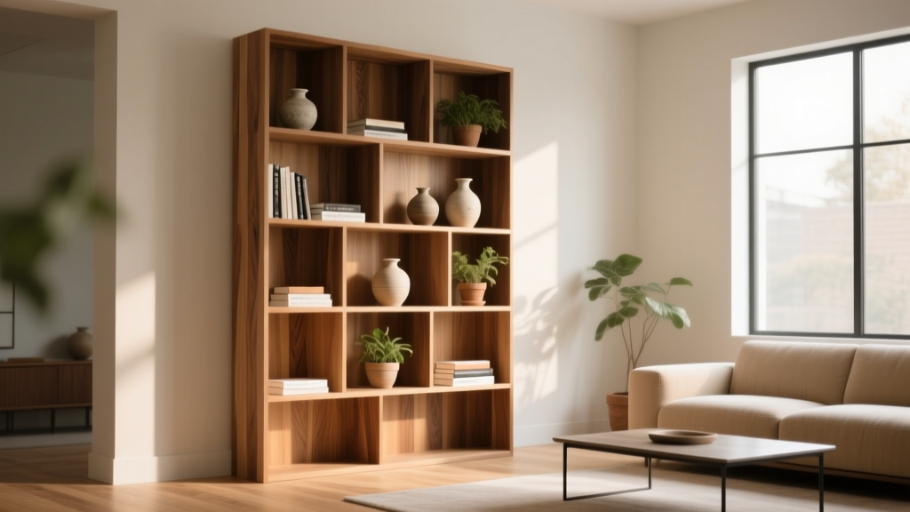 Where to Find a Tall Wood Shelf for Living Room