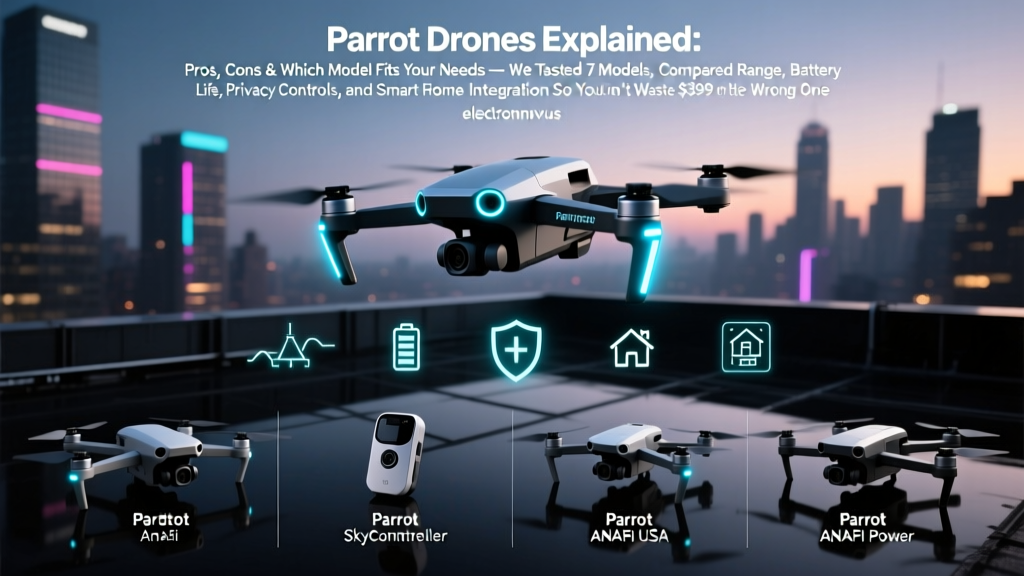 Parrot Drones Explained: Pros, Cons & Which Model Fits Your Needs — We Tested 7 Models, Compared Range, Battery Life, Privacy Controls, and Smart Home Integration So You Don’t Waste $399 on the Wrong One