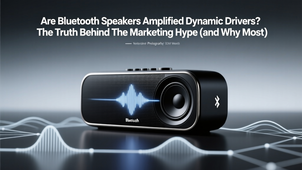 Bluetooth Speakers: Amplified Dynamic Drivers Explained