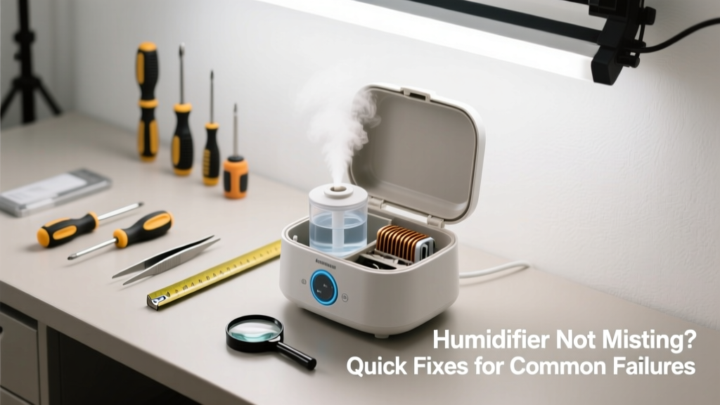 Humidifier Not Misting? Quick Fixes for Common Failures