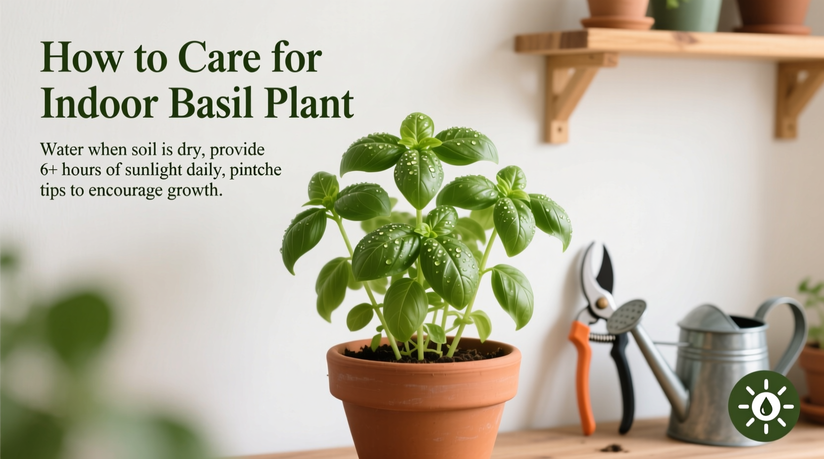 Indoor Basil: 5 Expert Care Tips | TheHomeSprouts