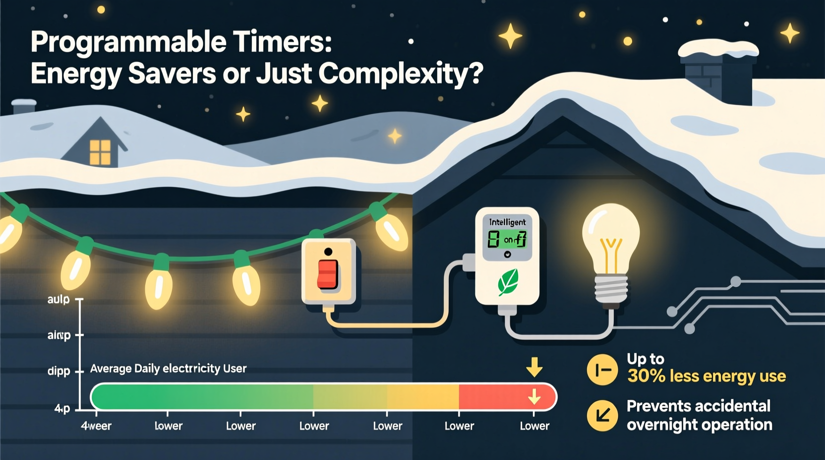 are programmable christmas light timers actually saving energy or just adding complexity
