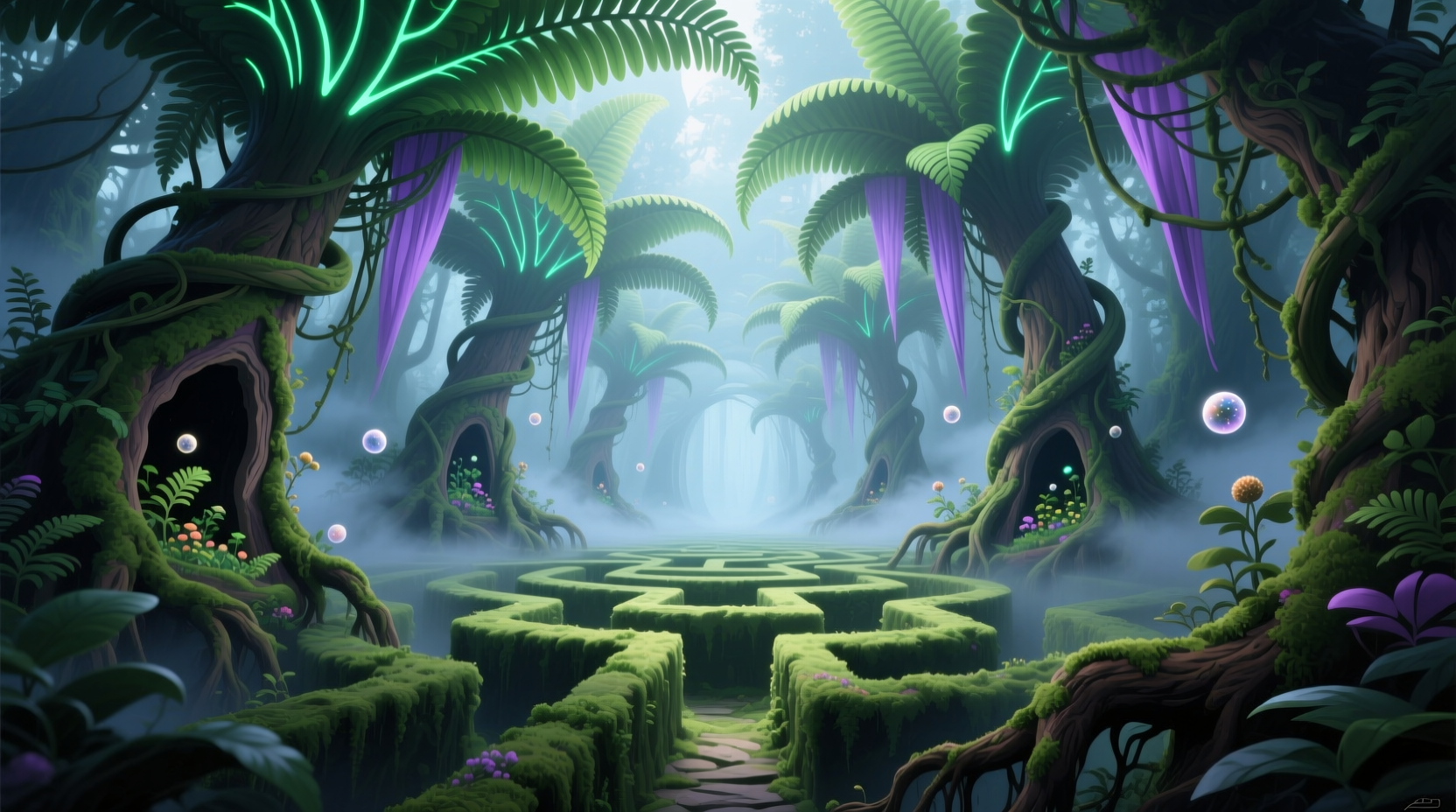maze plants