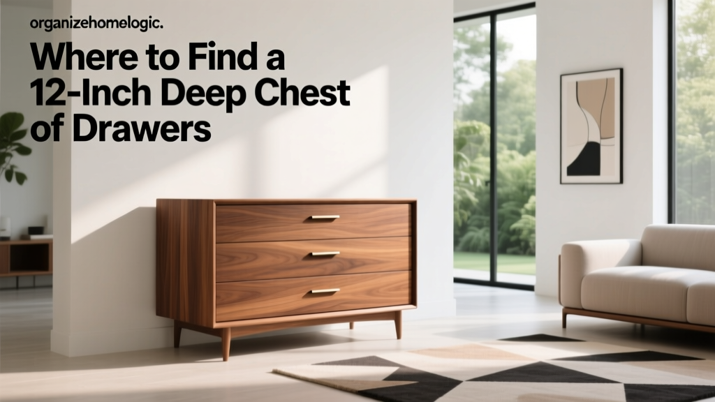 Where to Find a 12-Inch Deep Chest of Drawers