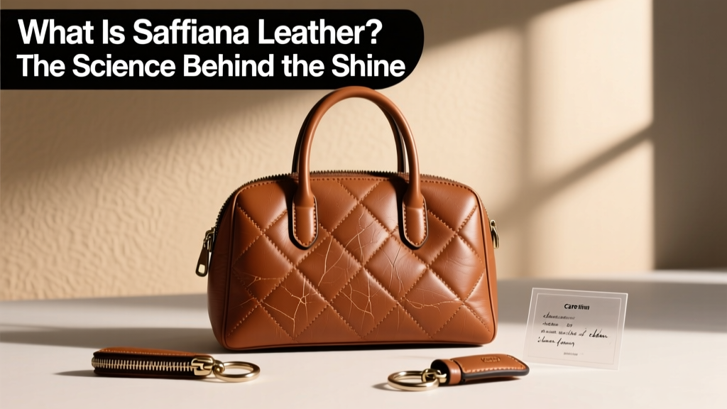 What Is Saffiano Leather? The Science Behind the Shine