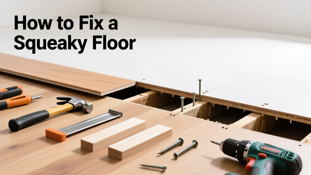 How to Fix a Squeaky Floor: DIY Repair Guide