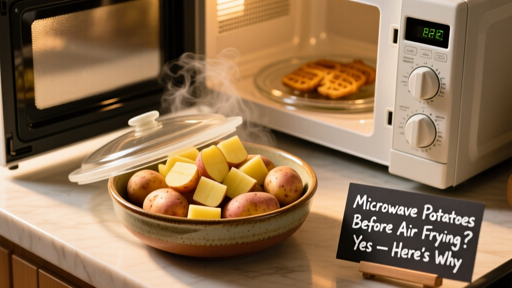 Microwave Potatoes Before Air Frying? Yes — Here’s Why