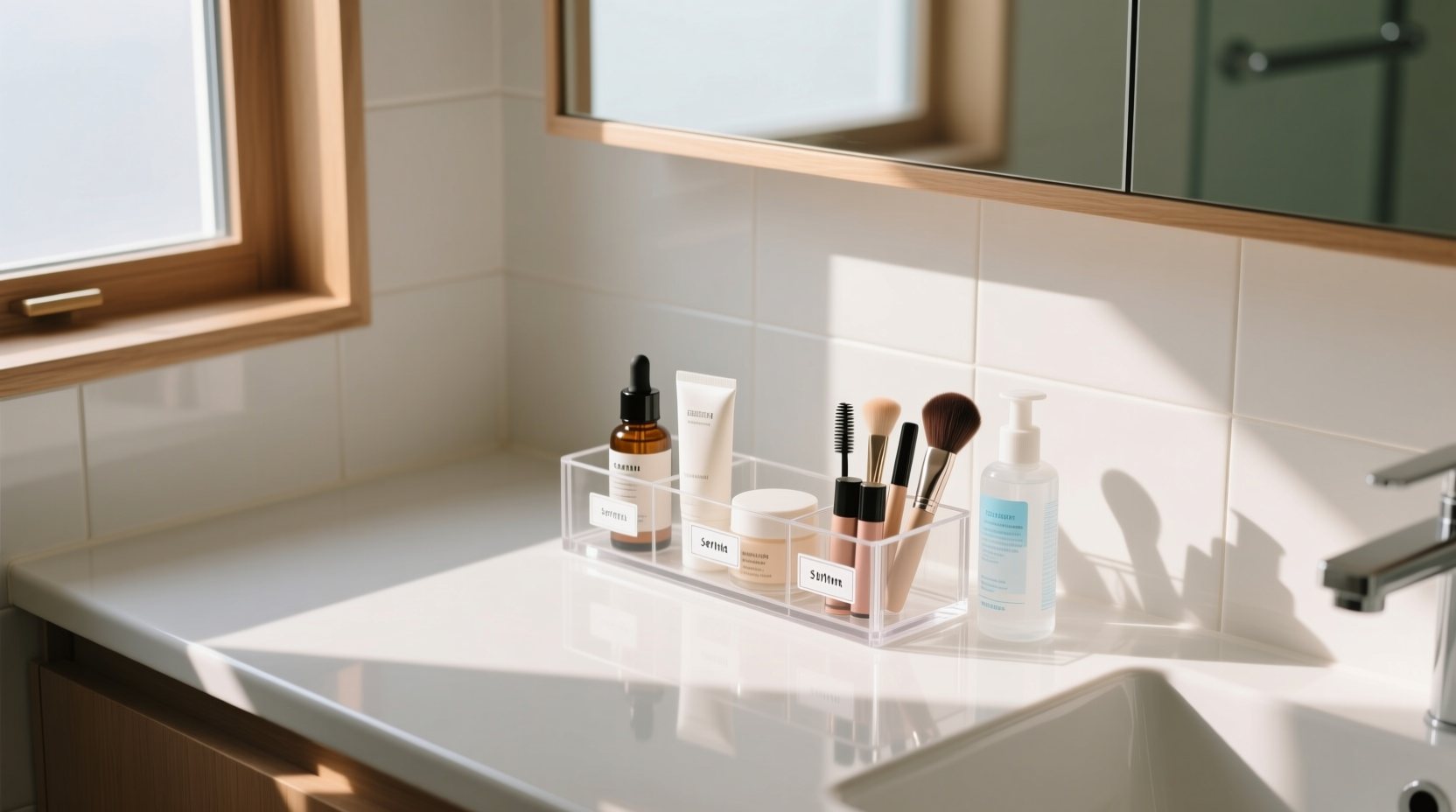 closet organization tips beauty tools in minutes
