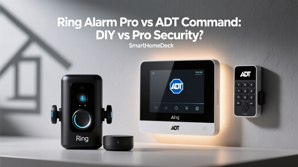 Ring Alarm Pro vs ADT Command: DIY vs Pro Security