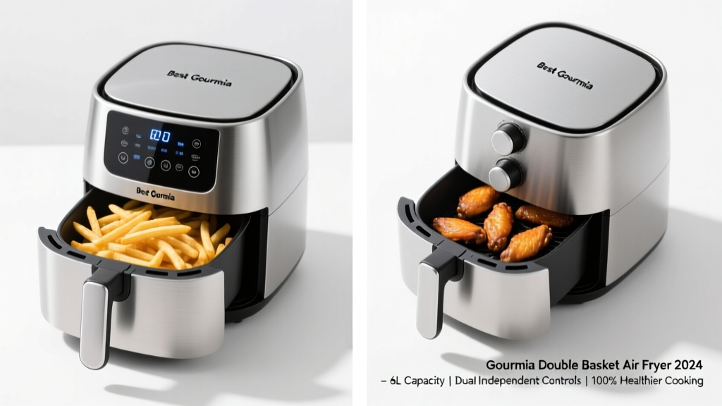 Best Gourmia Double Basket Air Fryer (2024 Review)