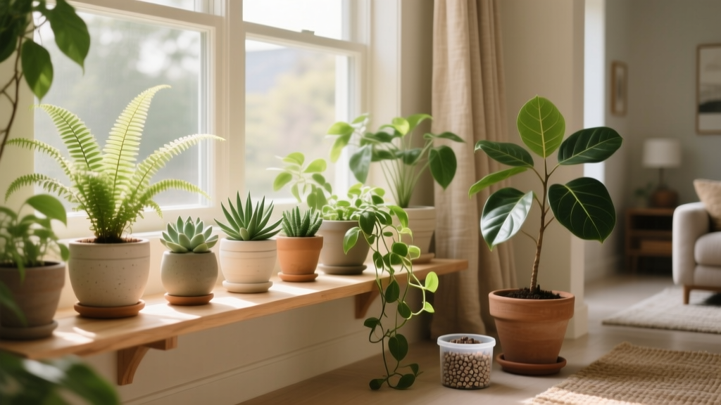 Perlite for Slow-Growing Indoor Plants: Root Health