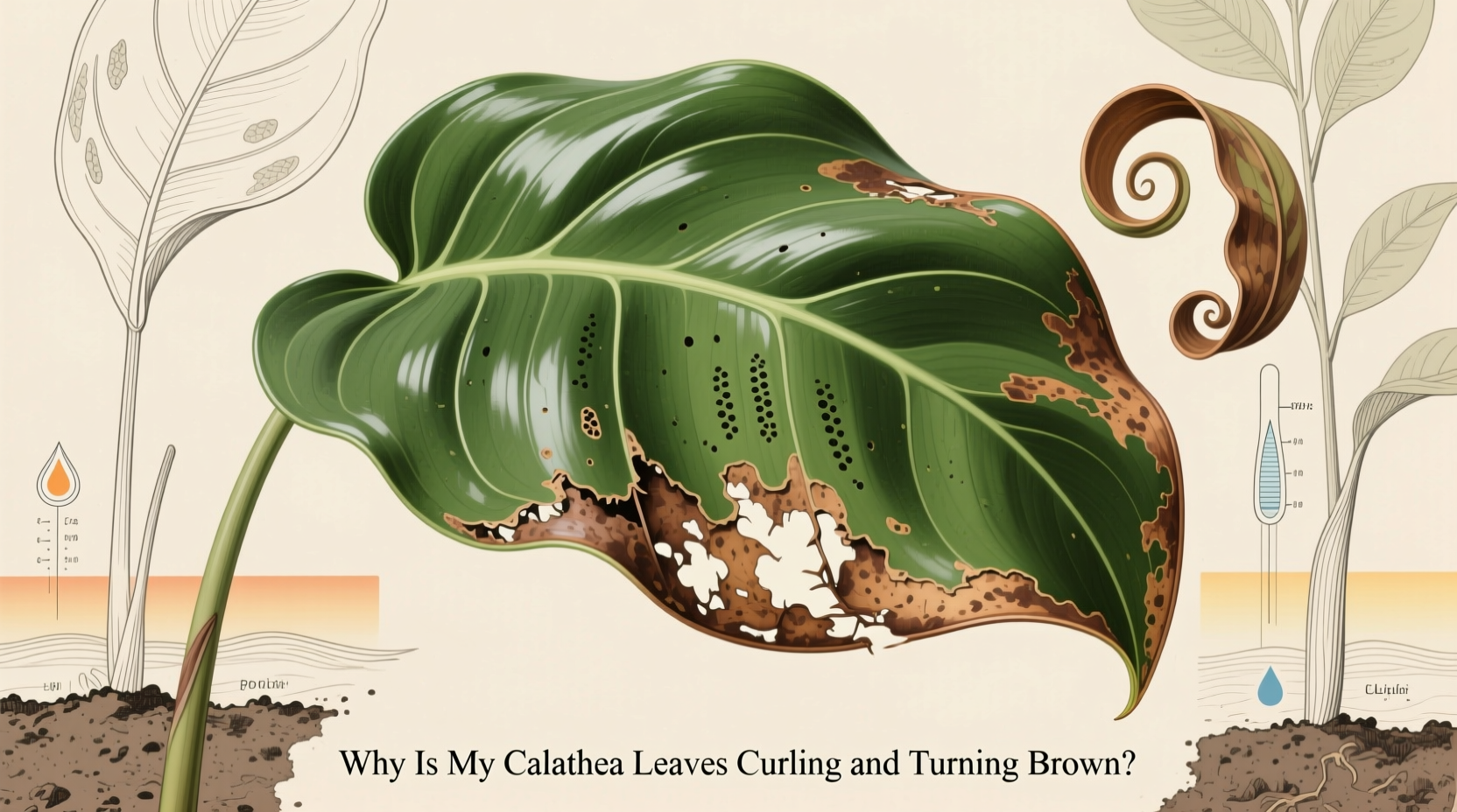 Calathea Curling Leaves? Try These 3 Fixes | TheHomeSprouts