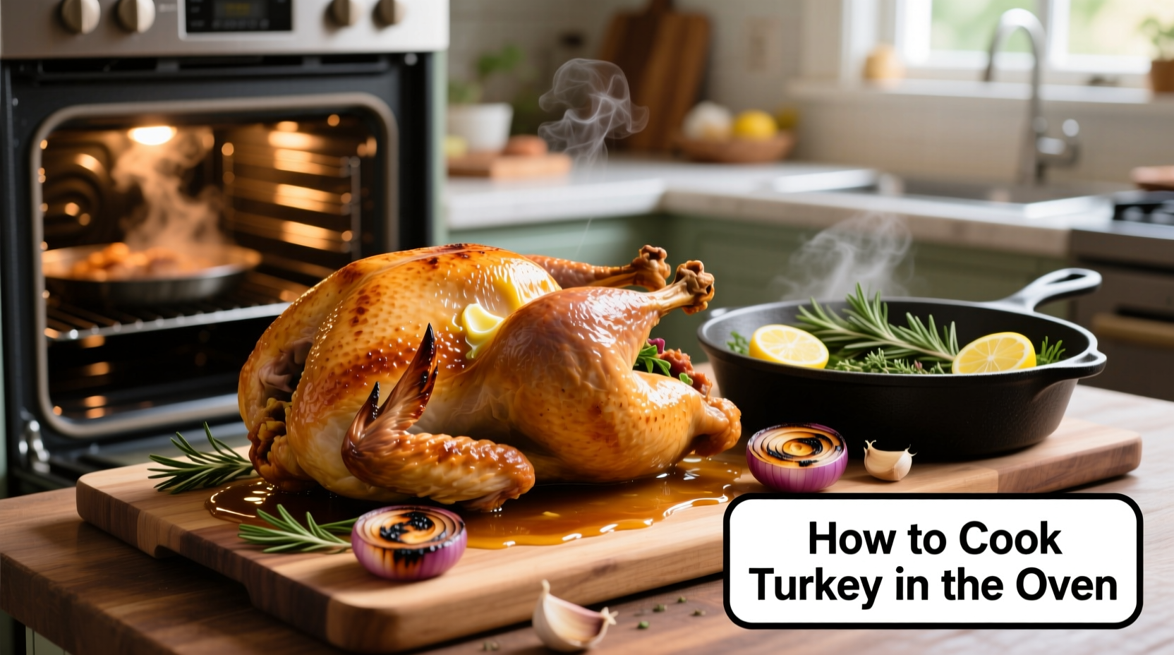 how to cook turkey in the oven