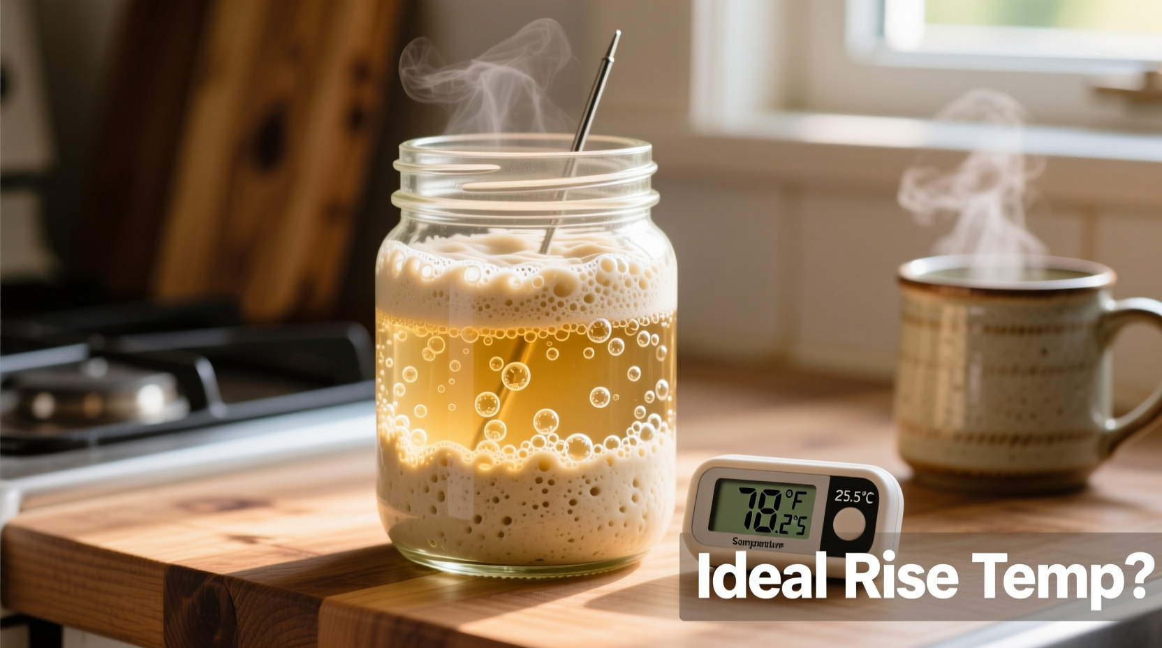 why is my sourdough starter not rising temperature tips