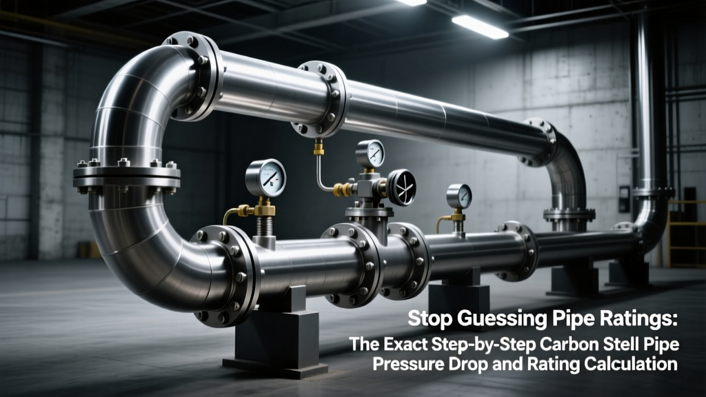 Carbon Steel Pipe Pressure Drop & Rating Calculations