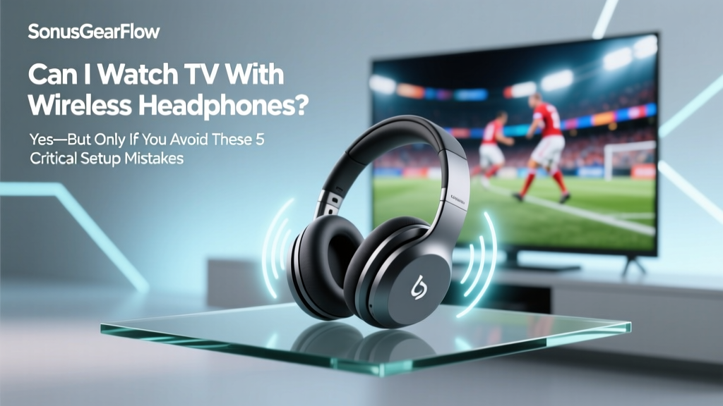 Watch TV with Wireless Headphones: Fixes & Best Systems