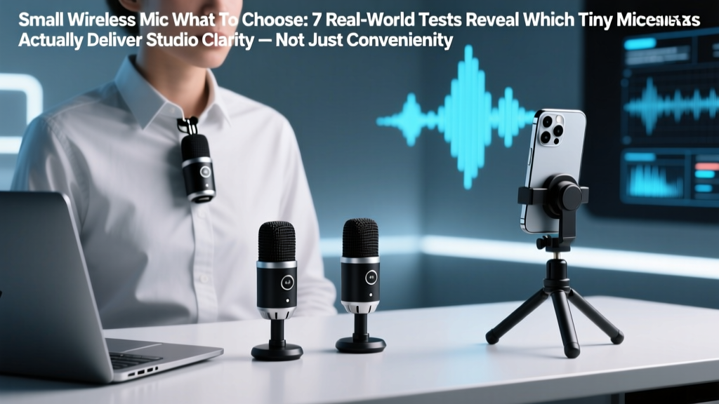 Small Wireless Mic What To Choose: 7 Real-World Tests Reveal Which Tiny Mics Actually Deliver Studio Clarity — Not Just Convenience