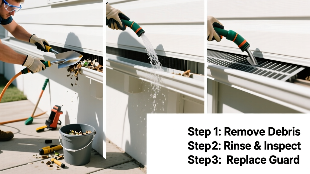 How to Fix a Clogged Gutter Guard: Step-by-Step Repair