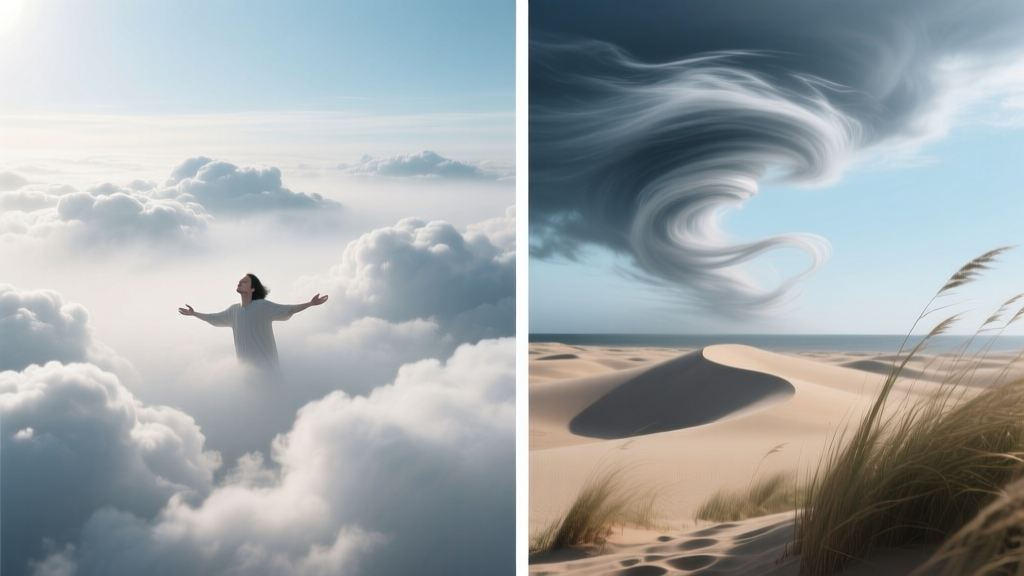 Cloud vs Wind: Dream Symbol Comparison