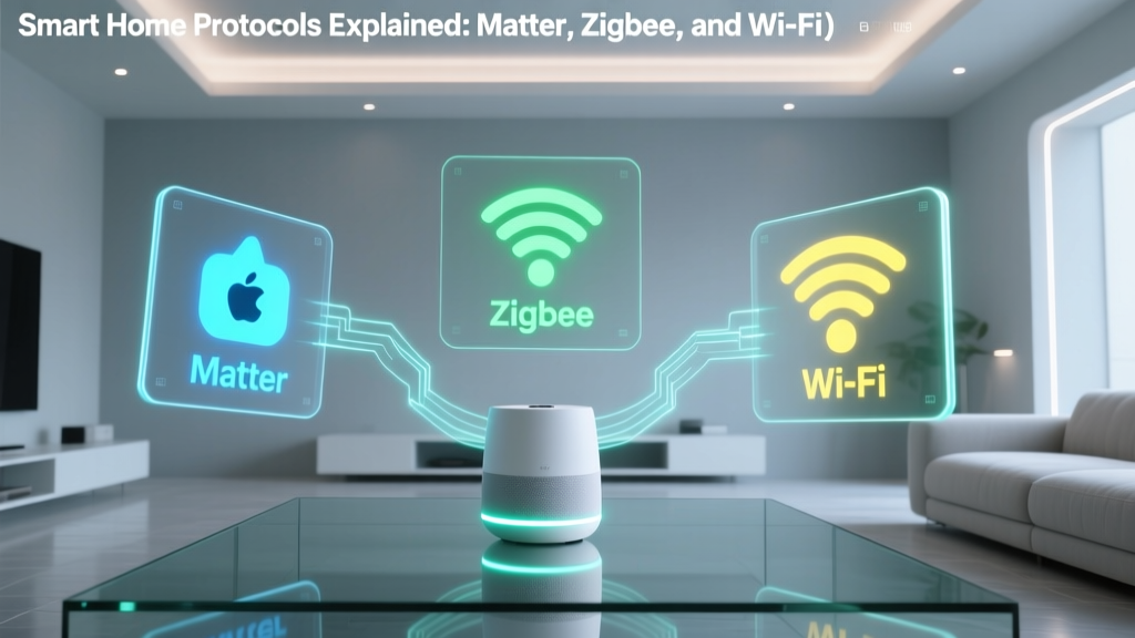 Smart Home Protocols Explained: Matter, Zigbee, and Wi-Fi