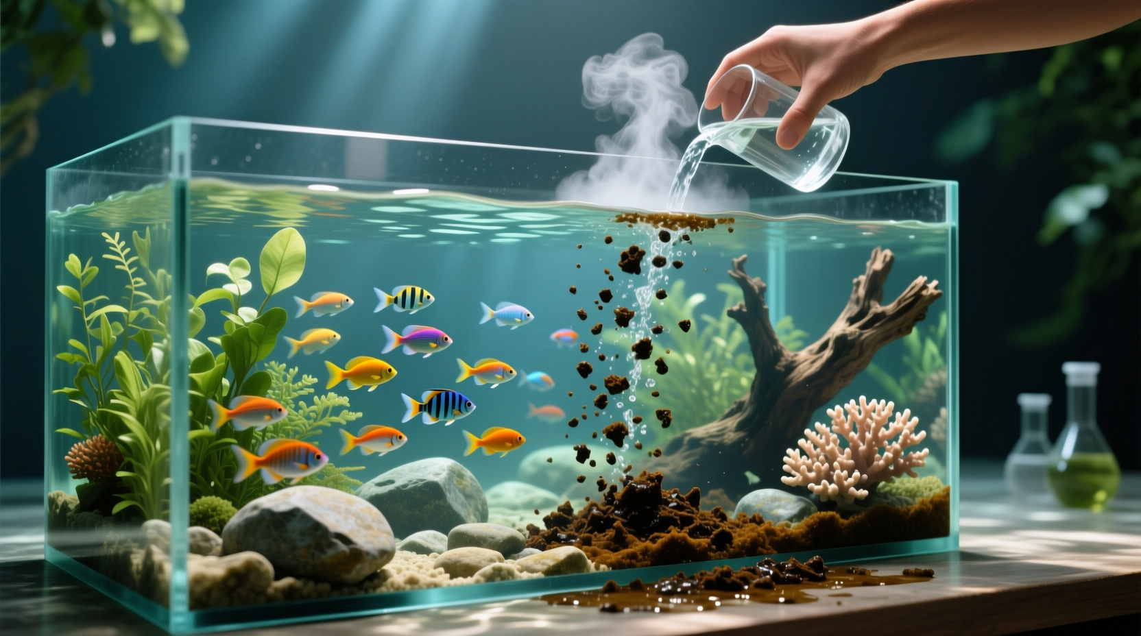 eco friendly cleaning boil decorations remove tannins