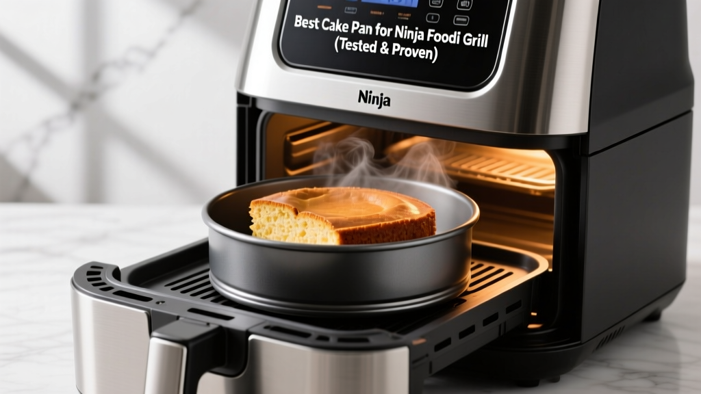 Best Cake Pan for Ninja Foodi Grill (Tested & Proven)