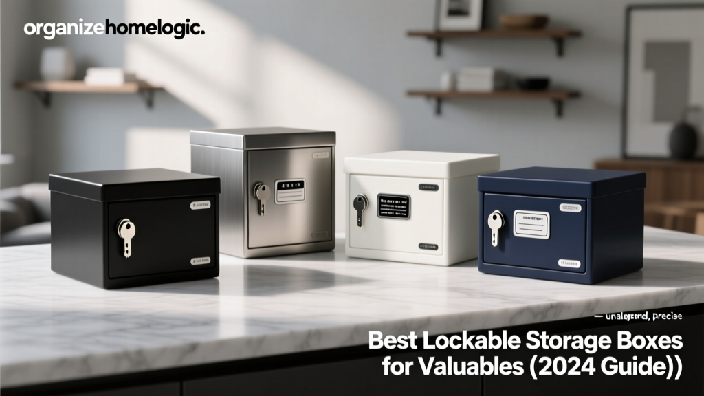 Best Lockable Storage Boxes for Valuables (2024 Guide)