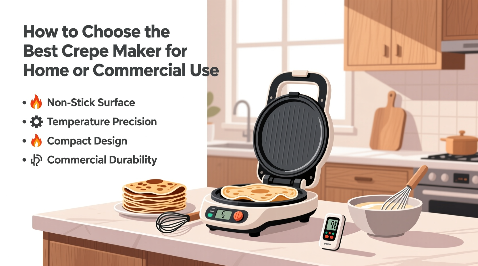 How to Choose a Non-Stick Crepe Maker? Expert Tips & Tricks