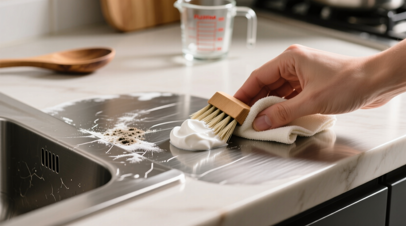 baking soda paste on stainless steel fact or myth