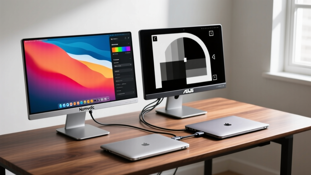 Nomvdic X300 vs ASUS ZenScreen OLED: 2026 Portable Monitor Showdown