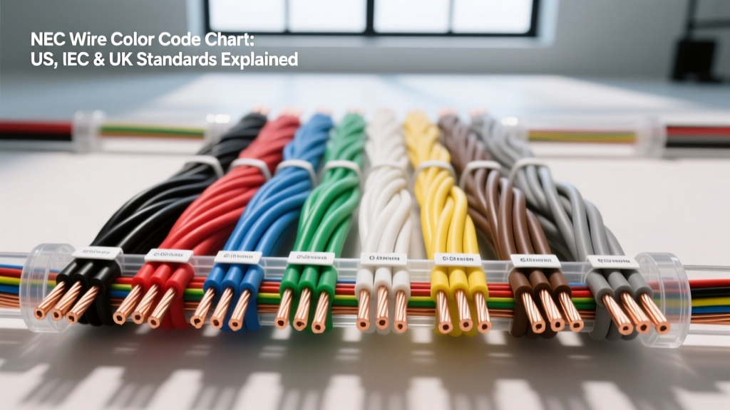 NEC Wire Color Code Chart: US, IEC & UK Standards Explained