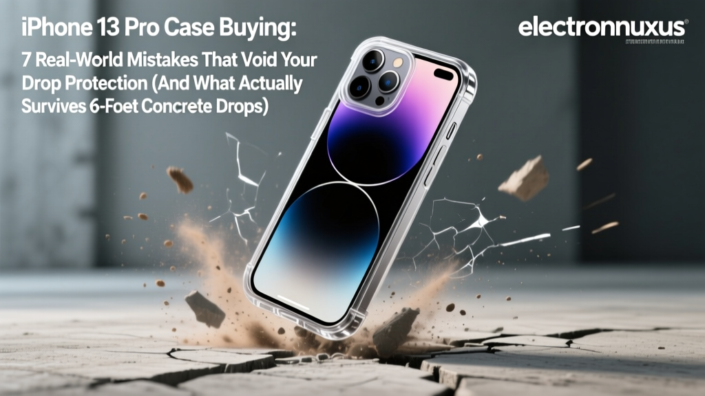 iPhone 13 Pro Case Buying: 7 Real-World Mistakes That Void Your Drop Protection (And What Actually Survives 6-Foot Concrete Drops)