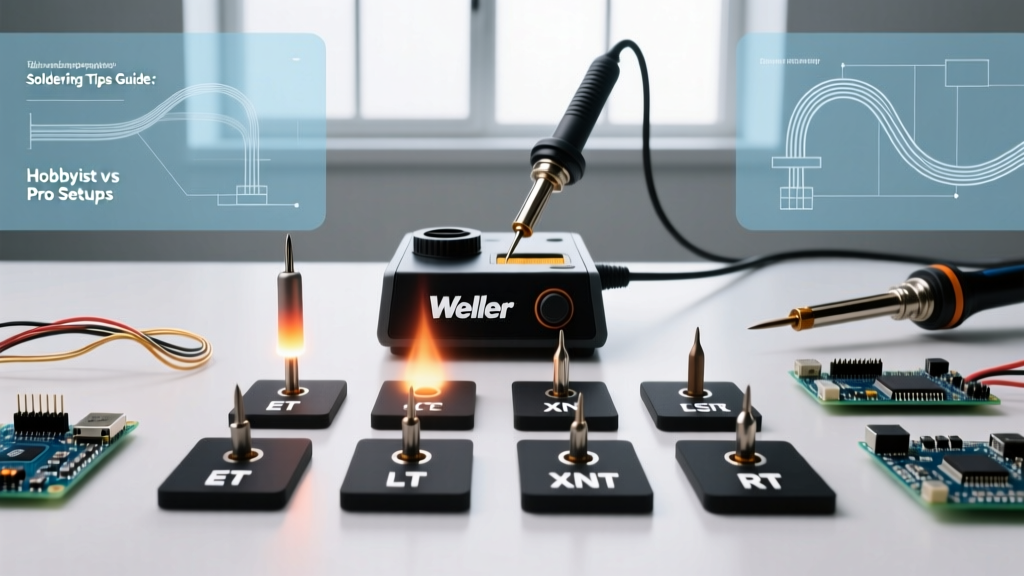 Weller Soldering Tips Guide: Hobbyist vs Pro Setups