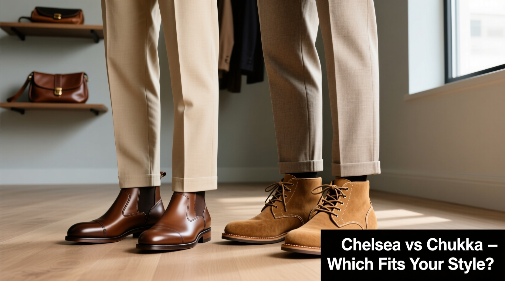 chelsea boots vs chukka boots which one looks better with chinos