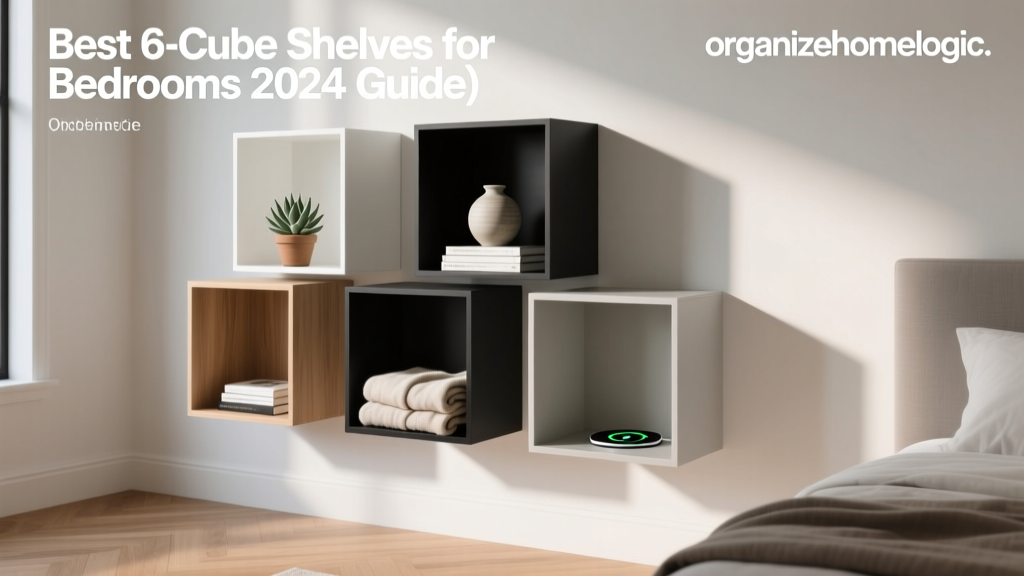 Best 6-Cube Shelves for Bedrooms (2024 Guide)