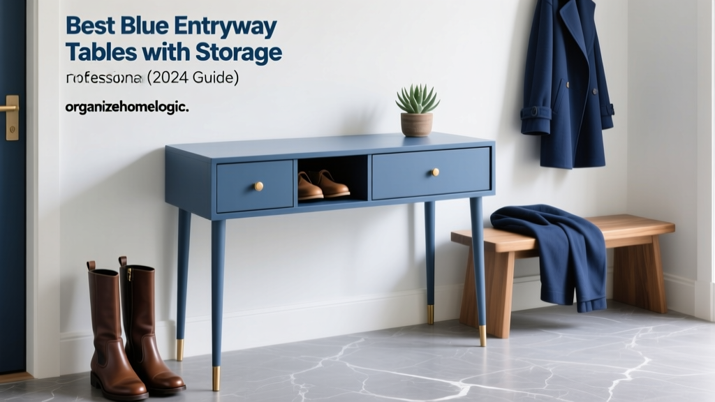 Best Blue Entryway Tables with Storage (2024 Guide)