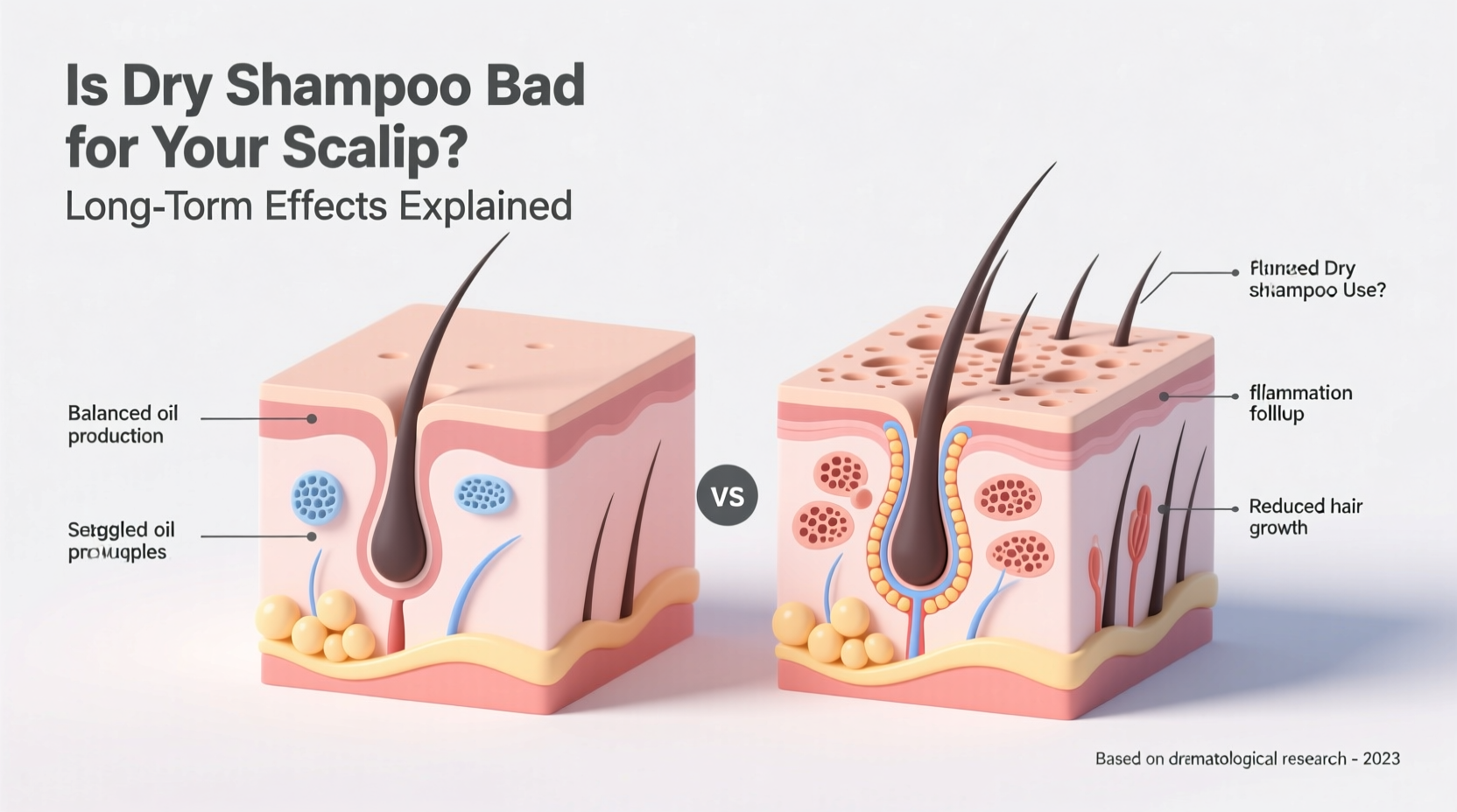 is dry shampoo bad for your scalp with frequent use long term effects