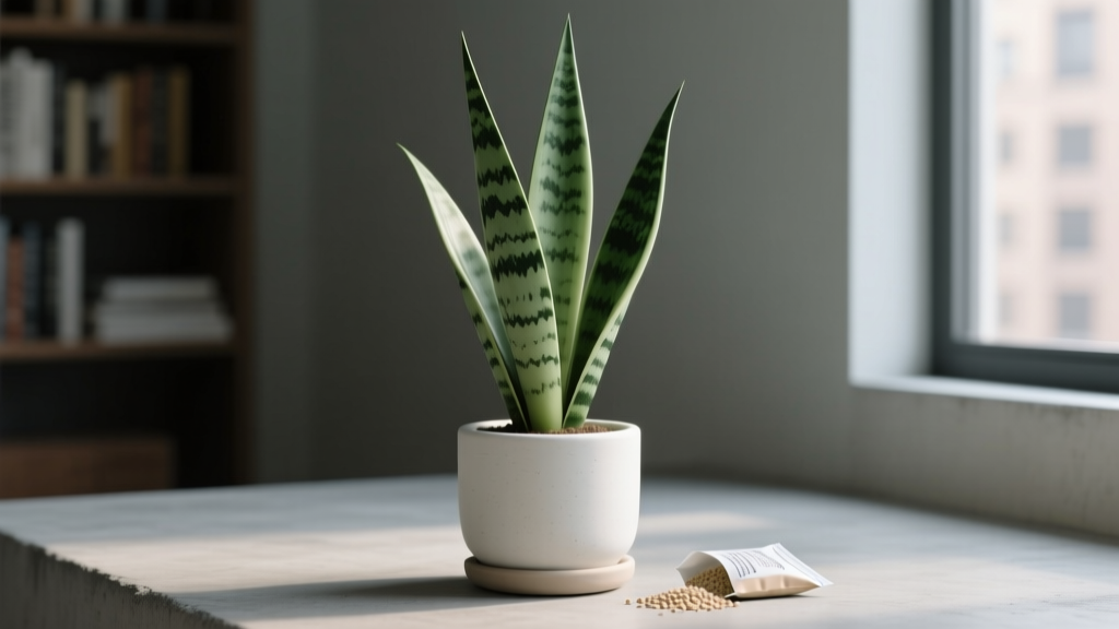 Snake Plant Fertilizer Guide for Low Light (2026)