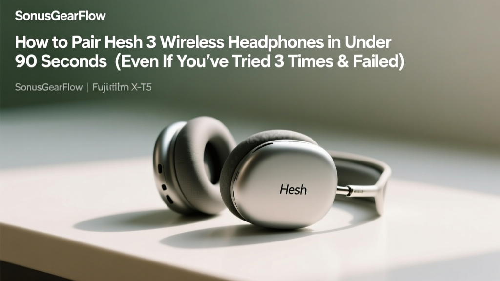 Hesh 3 Pairing Guide: Fix Blinking Red & Failed Connections