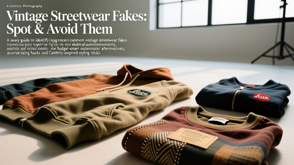 Vintage Streetwear Fakes: Spot & Avoid Them