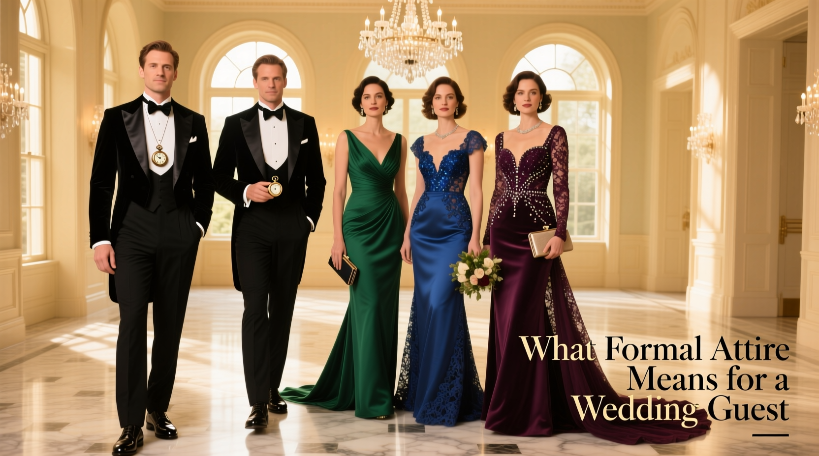 what does formal attire mean for a wedding