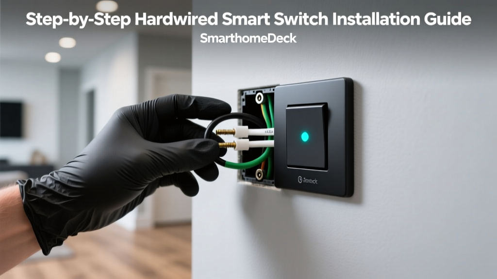 Step-by-Step Hardwired Smart Switch Installation Guide
