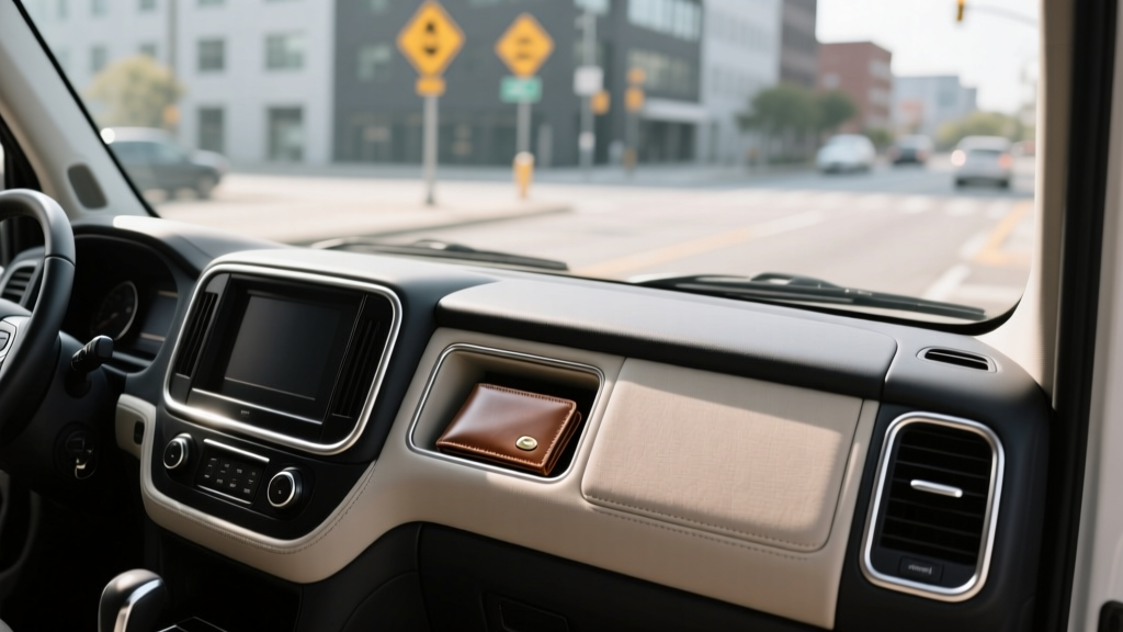 Commercial Vehicle Wallet Storage | CarInteriorMix