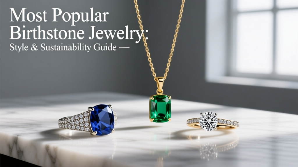 Most Popular Birthstone Jewelry: Style & Sustainability Guide