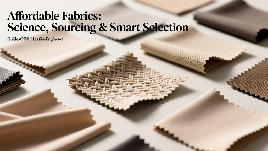 Affordable Fabrics: Science, Sourcing & Smart Selection