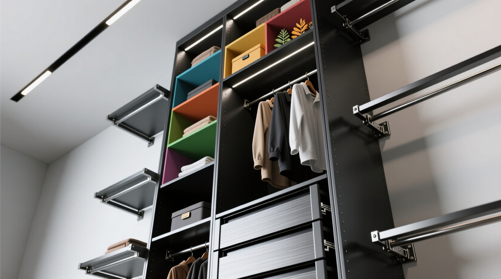closet organization for tall people