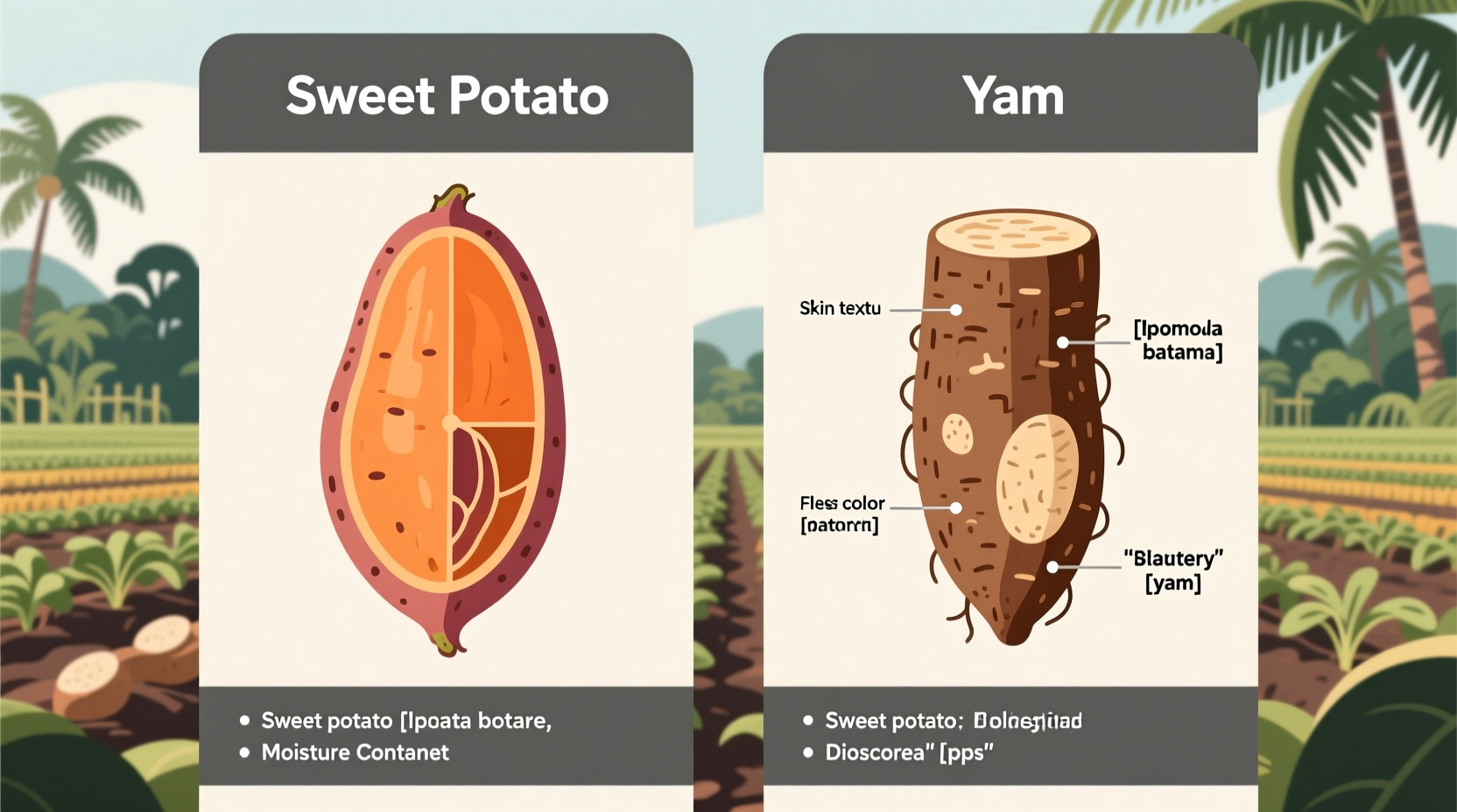 Sweet Potato vs Yam: Clear Differences Explained